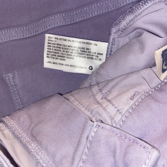 NWT. Universal Thread Purple Distressed High Rise Skinny Jean.Size 0/25 … - Picture 5 of 6